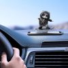 Funny Skateboard Bear Car Dashboard Decoration | Best Quality Decoration Piece For Car