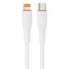 E-02 Plus 27 Wpd Usb C To Ios Cable Pd Fast Charge Mobile Phone Cord | Best Quality Cable | Type C To Iphone Cable ( Random Color )